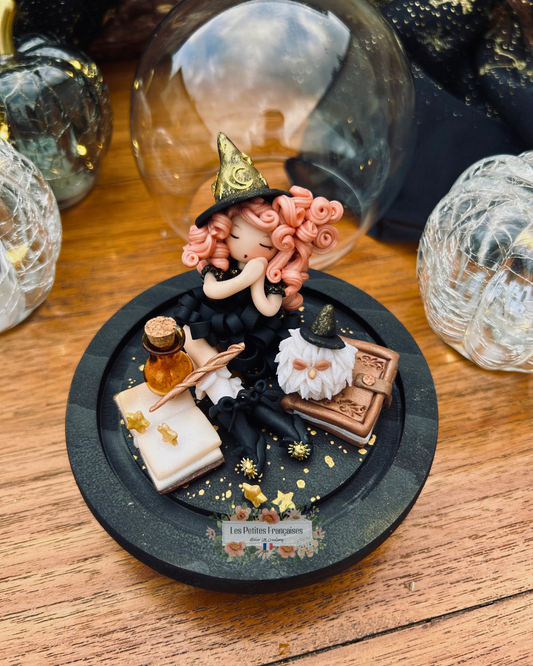 Séraphine - Poupée Magicienne - Sculpture d'Art Unique