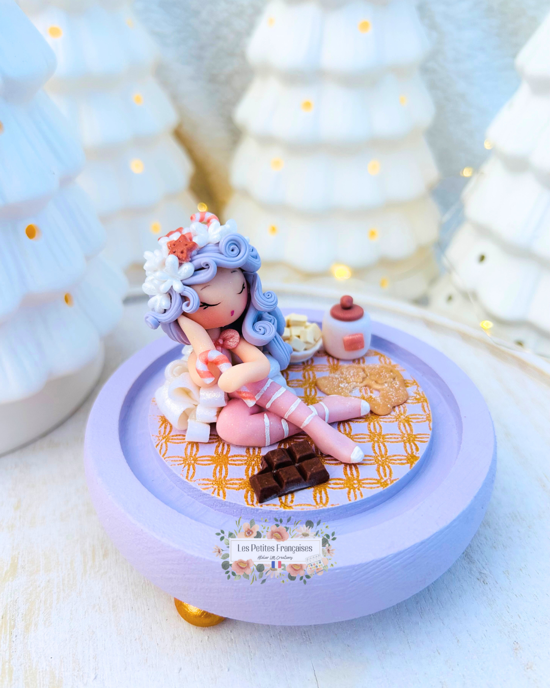 Almée - Lutine Pâtissière - Sculpture d'Art Unique