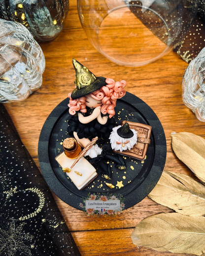 Séraphine - Poupée Magicienne - Sculpture d'Art Unique