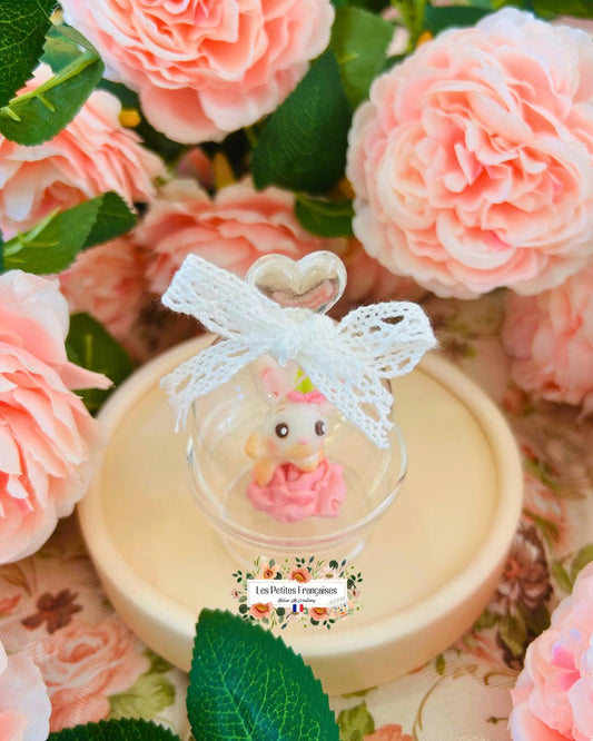 Suzette - Sculpture d'Art Unique - Sous Cloche