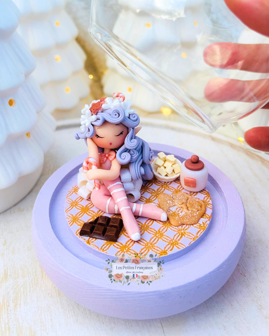 Almée - Lutine Pâtissière - Sculpture d'Art Unique