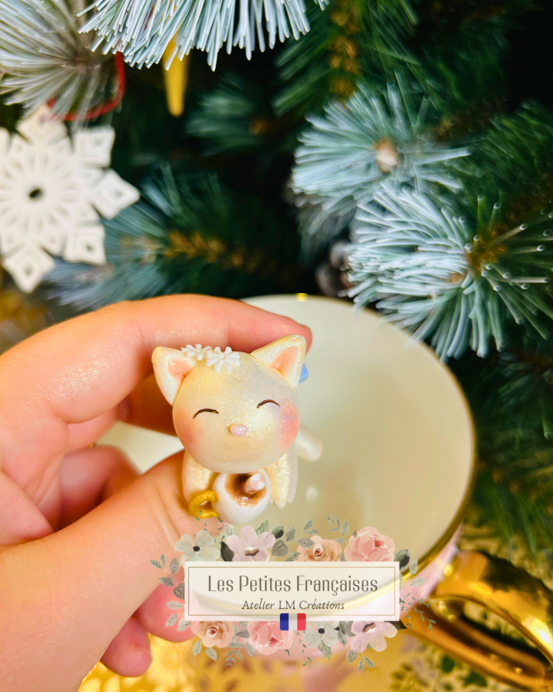 Chat - Prénom Personnalisé - Edition Noël 2025