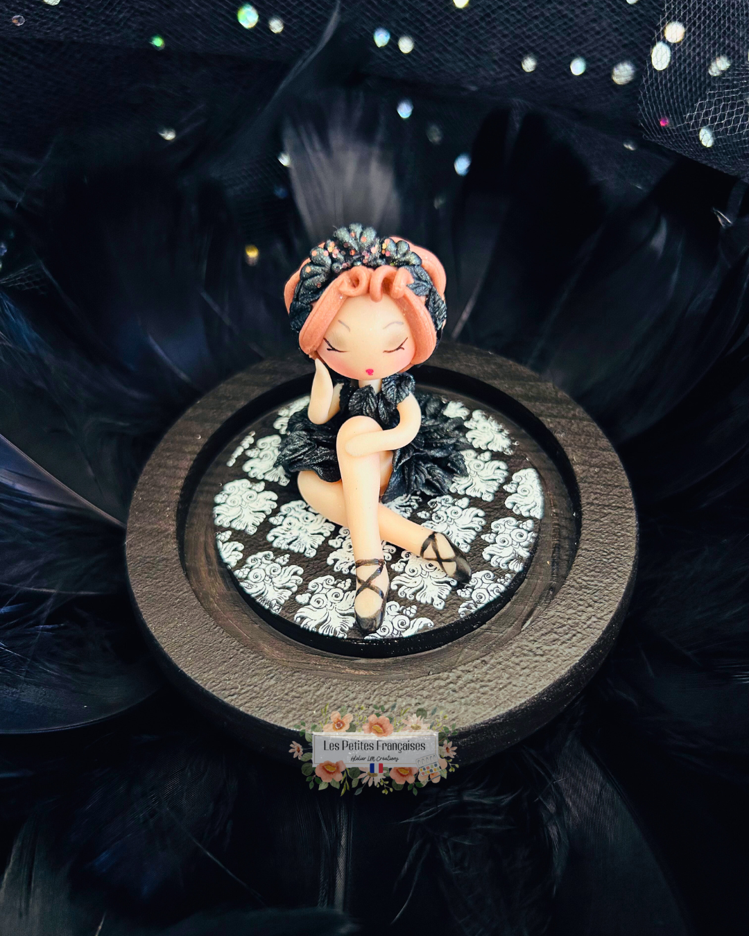 Odile - Poupée Danseuse - Sculpture d'Art Unique