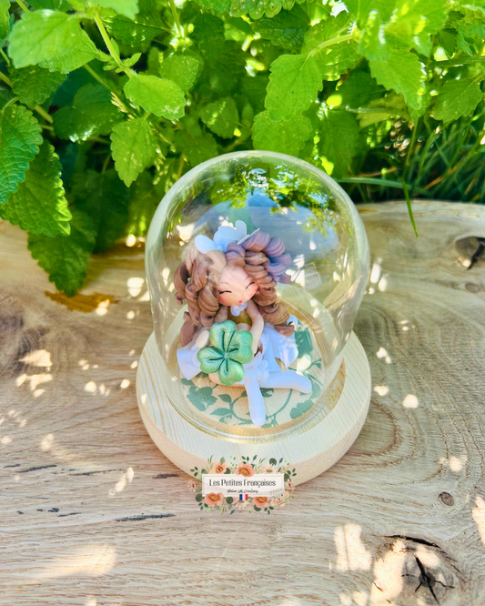 Virginie - Trèfle Porte-Bonheur - Sculpture d'Art Unique