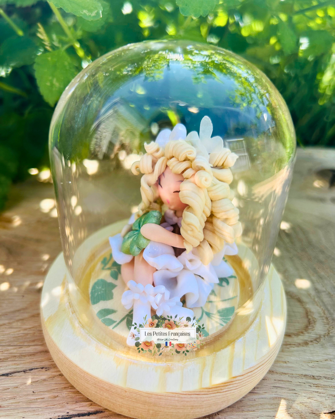 Rose - Trèfle Porte-Bonheur - Sculpture d'Art Unique