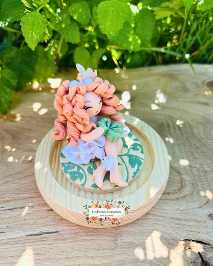 Cyrielle - Trèfle Porte-Bonheur - Sculpture d'Art Unique