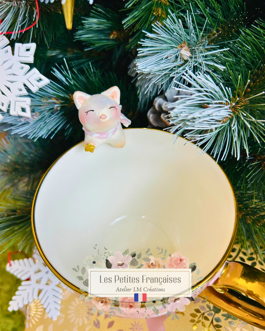 Chat - Prénom Personnalisé - Edition Noël 2025