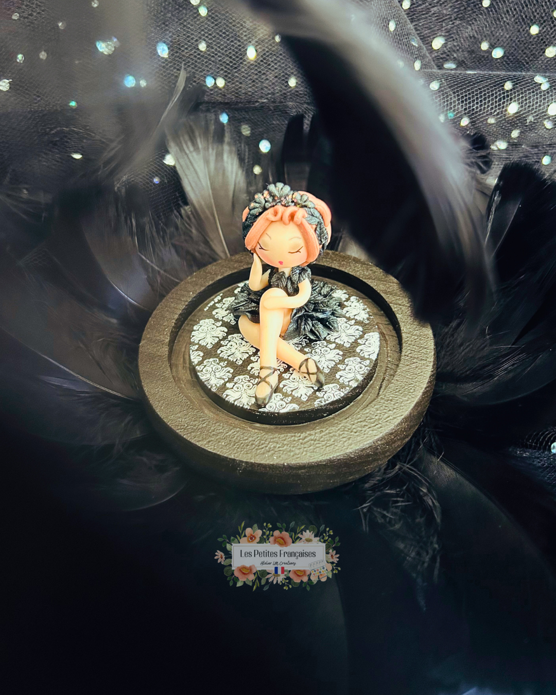 Odile - Poupée Danseuse - Sculpture d'Art Unique