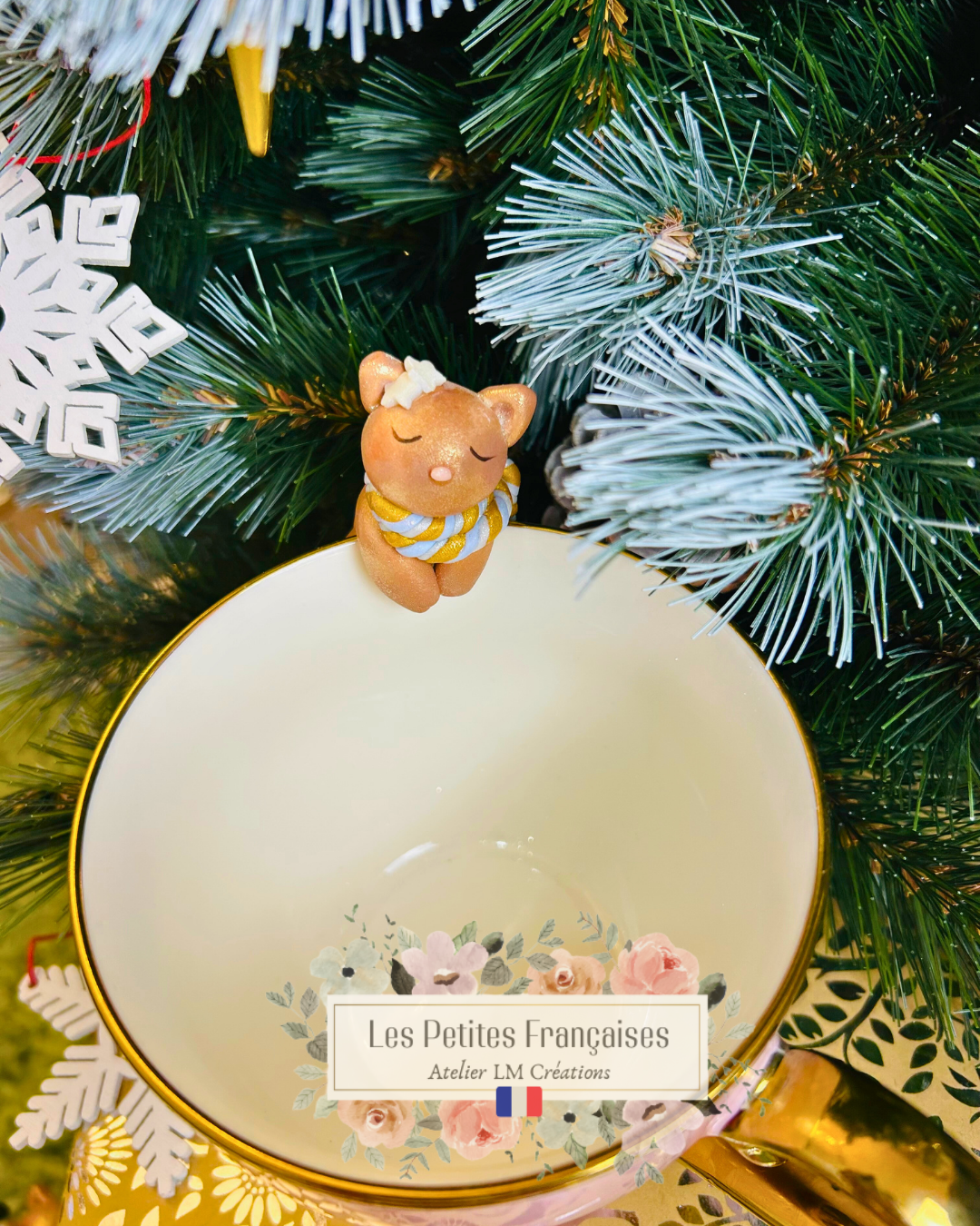 Chat - Prénom Personnalisé - Edition Noël 2025