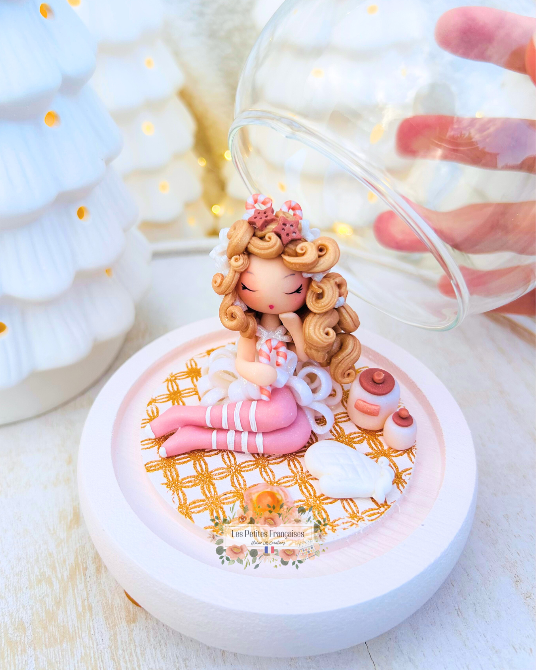 Lune - Lutine Pâtissière - Sculpture d'Art Unique