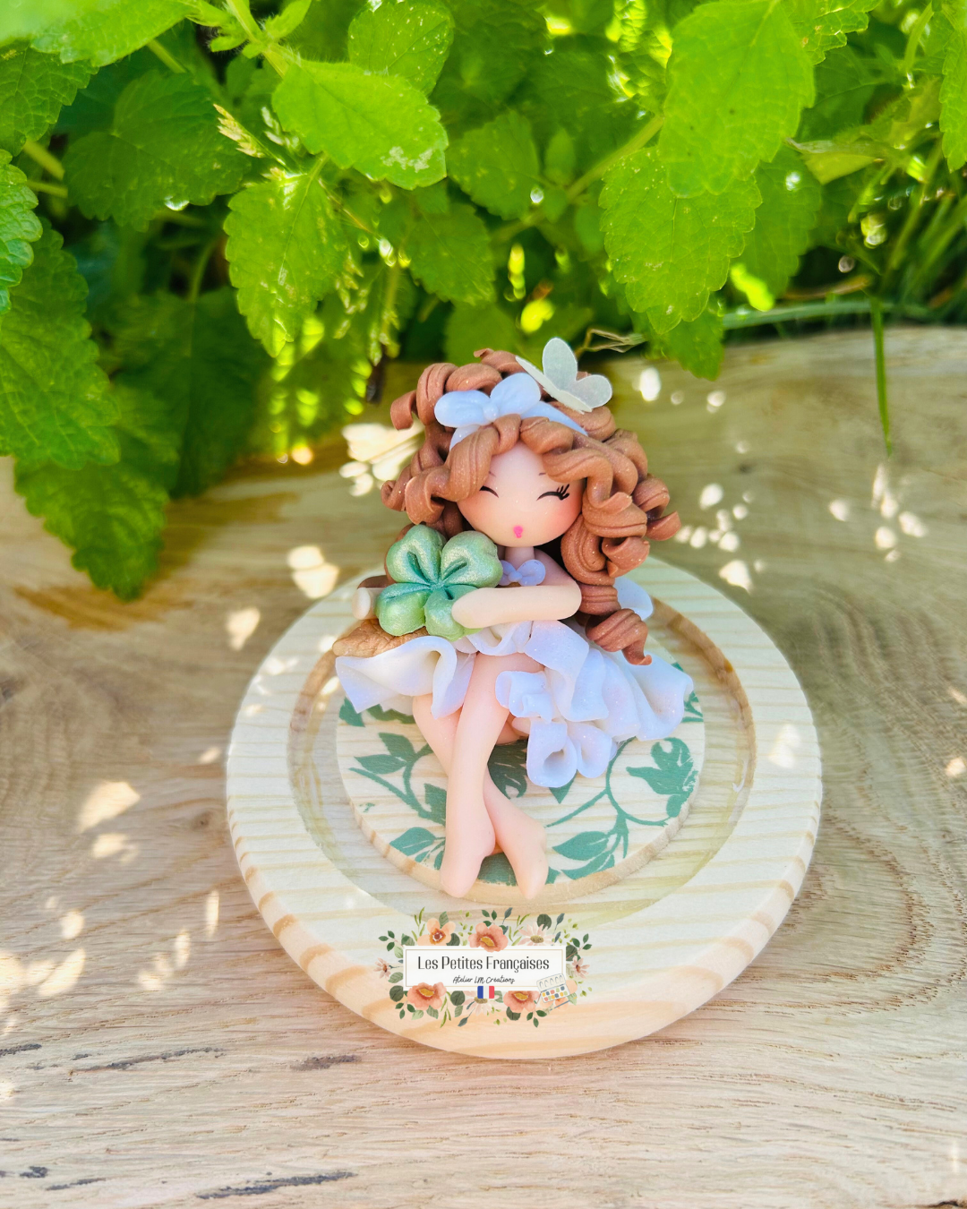 Camille - Trèfle Porte-Bonheur - Sculpture d'Art Unique