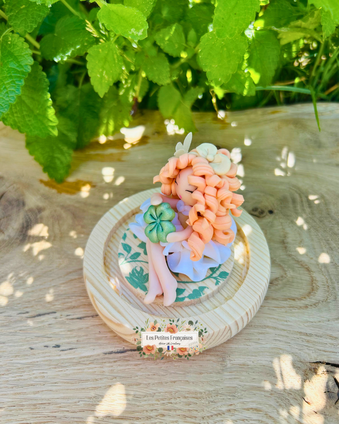 Éléonore - Trèfle Porte-Bonheur - Sculpture d'Art Unique