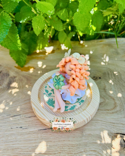 Éléonore - Trèfle Porte-Bonheur - Sculpture d'Art Unique