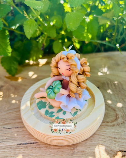 Flavie - Trèfle Porte-Bonheur - Sculpture d'Art Unique