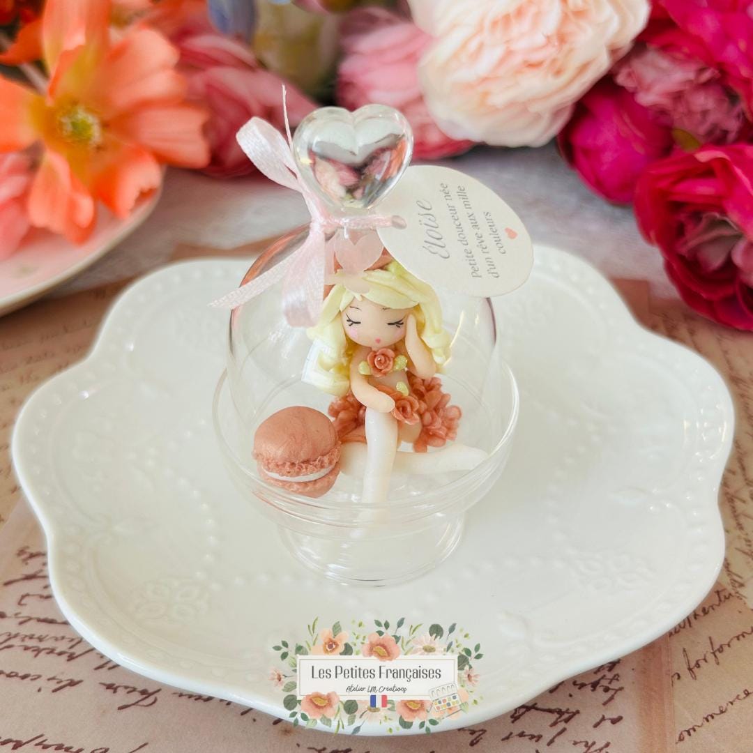 Éloïse - Sculpture d'Art Unique Parfumé - Sous Cloche