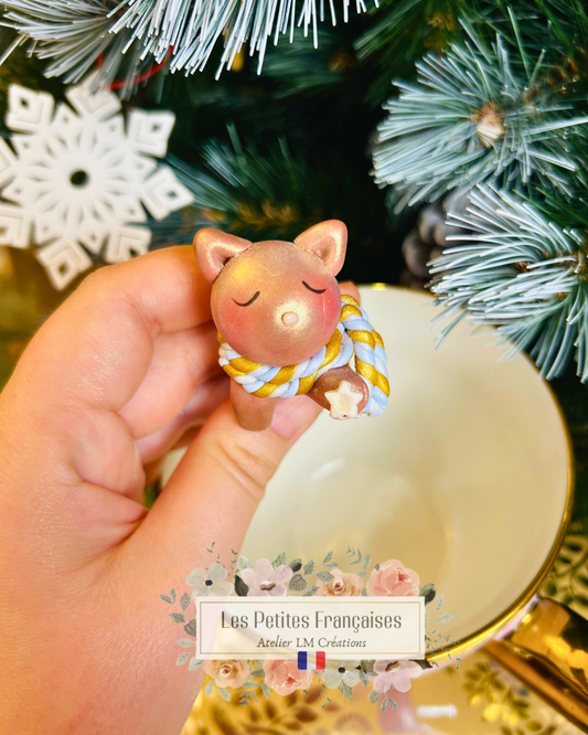 Chat - Prénom Personnalisé - Edition Noël 2025