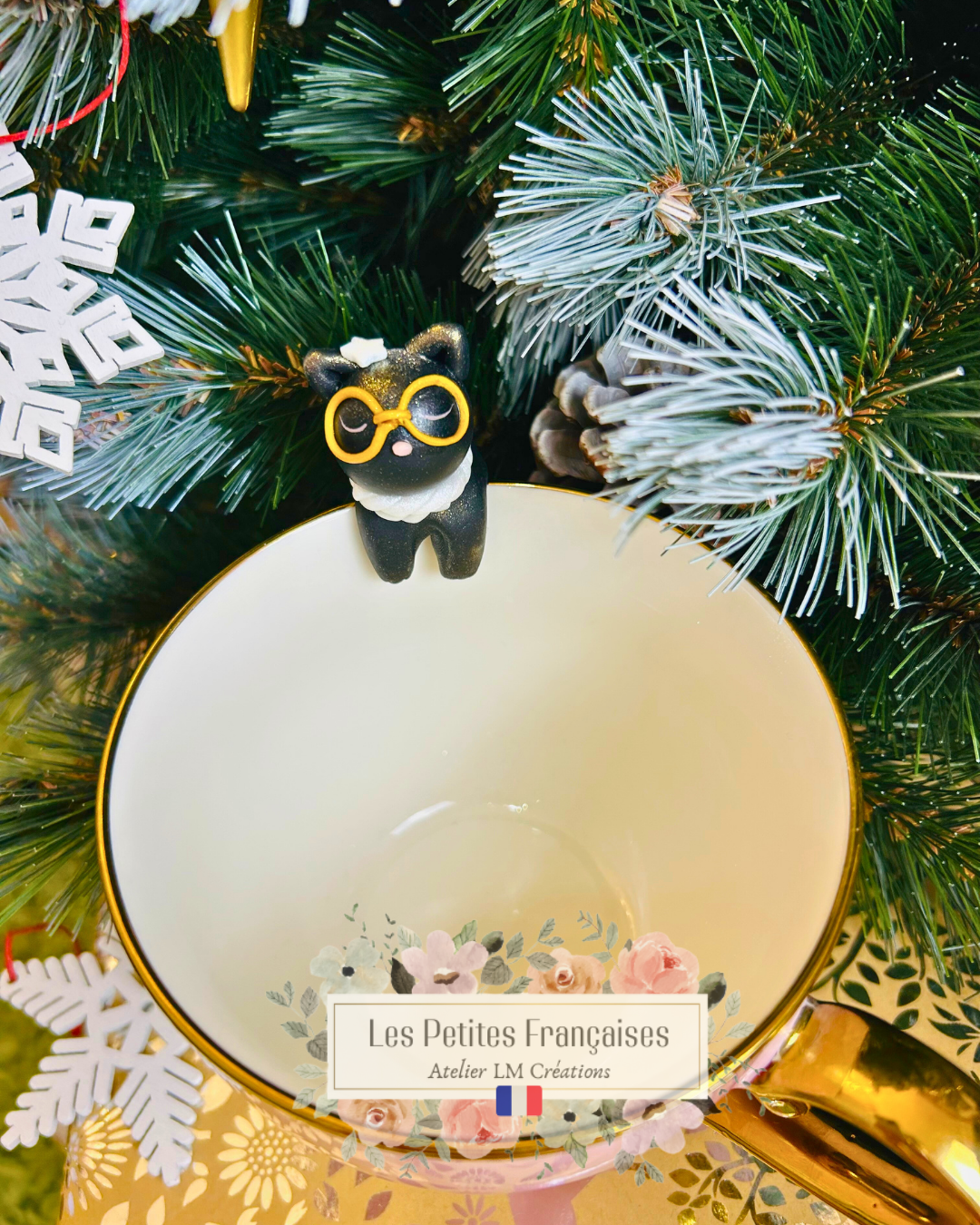 Chat - Prénom Personnalisé - Edition Noël 2025