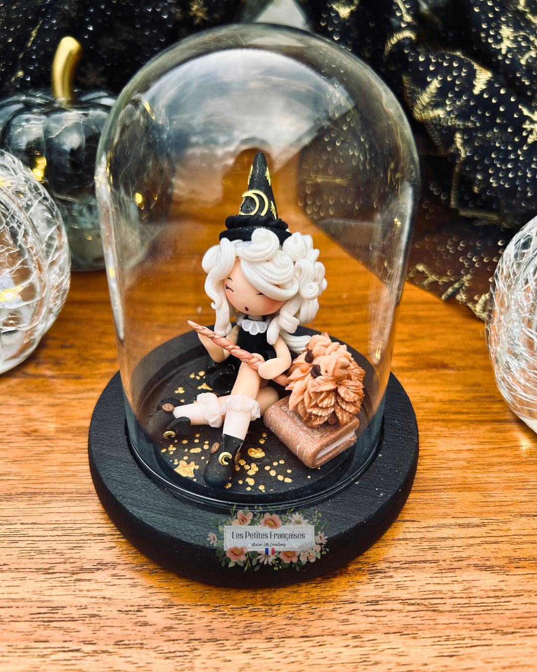 Anastasie - Poupée Magicienne - Sculpture d'Art Unique