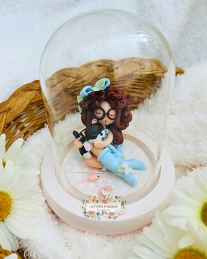 Charline - Poupée Chat - Sculpture d'Art Unique