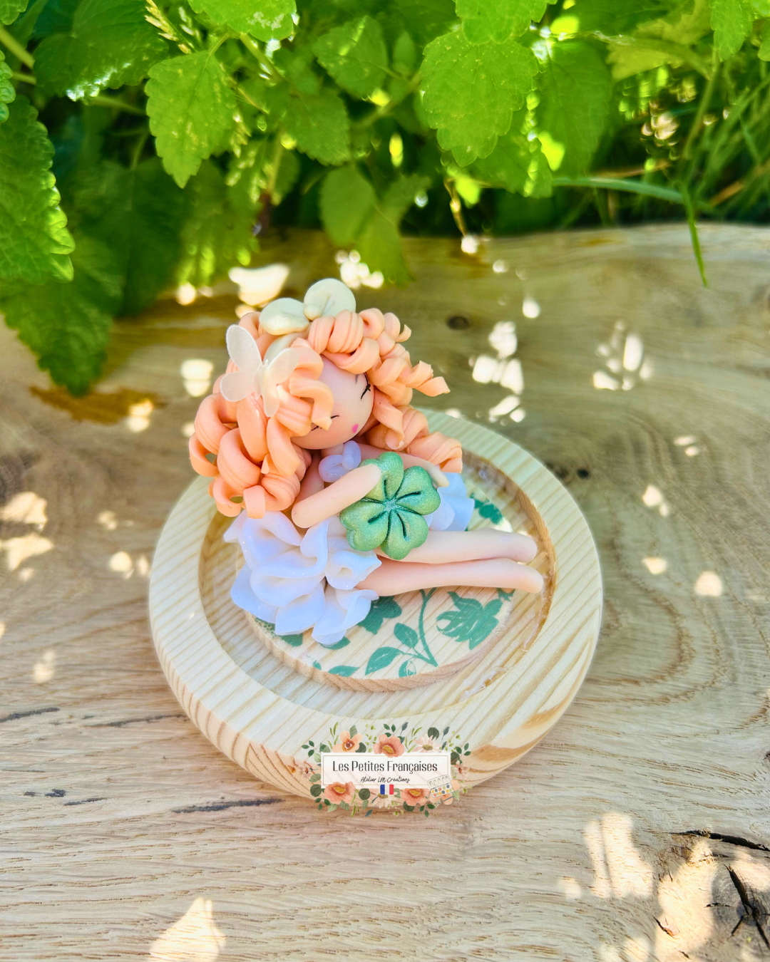 Éléonore - Trèfle Porte-Bonheur - Sculpture d'Art Unique