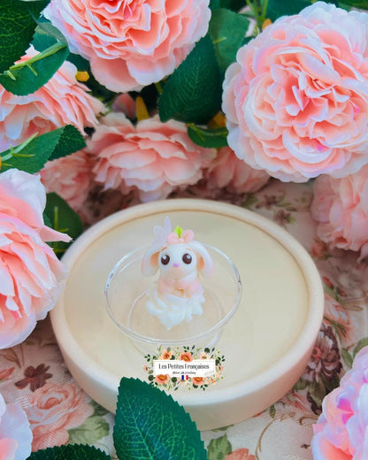 Lucette - Sculpture d'Art Unique - Sous Cloche