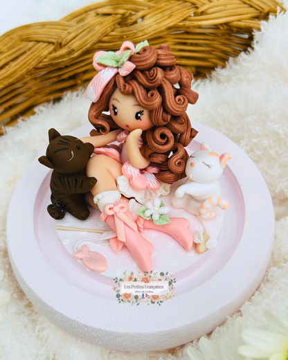 Éléanore - Poupée Chat - Sculpture d'Art Unique