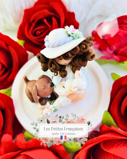 Victorine - Poupée Bohème - Sculpture d'Art Unique