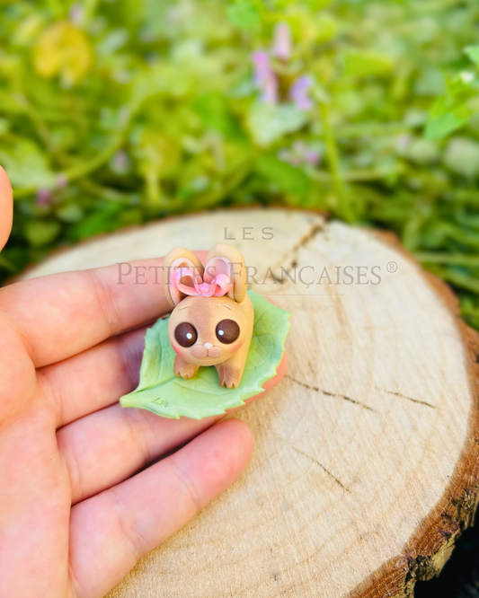 Lapin  – Miniature et Petite Feuille | Les Petites Françaises