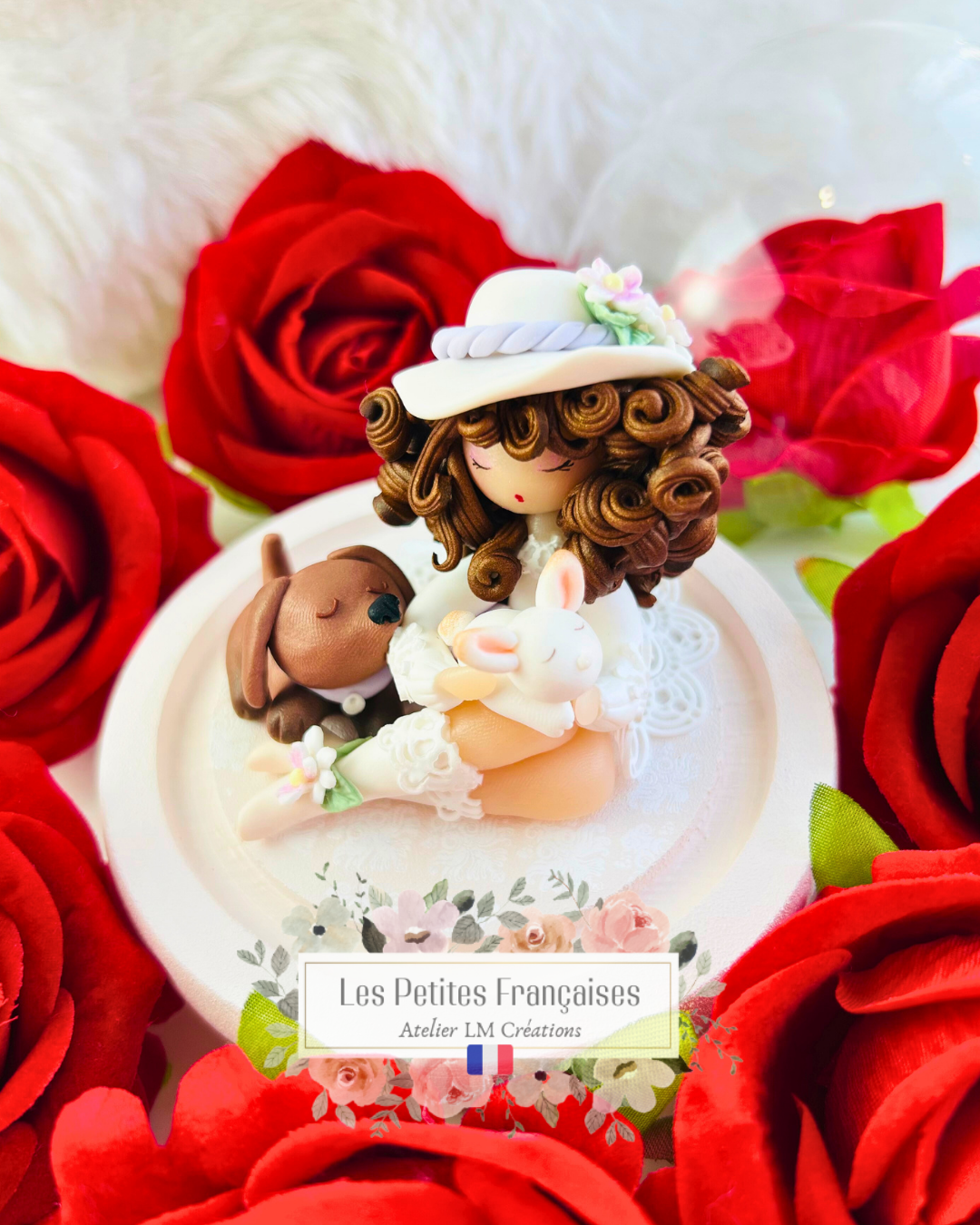 Victorine - Poupée Bohème - Sculpture d'Art Unique