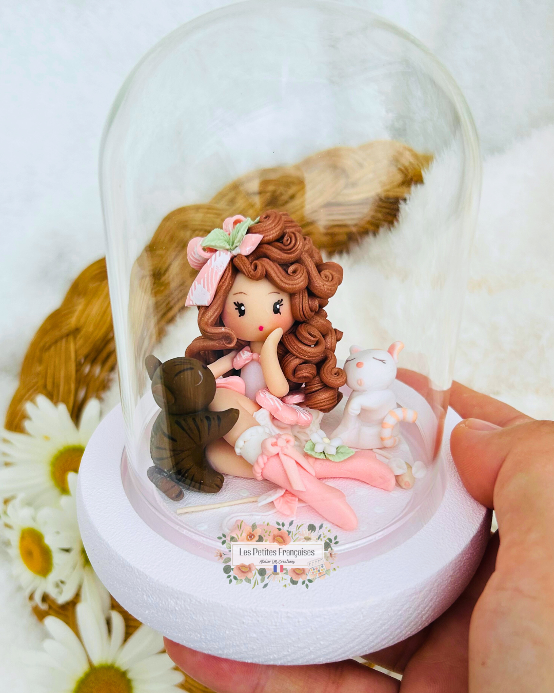 Éléanore - Poupée Chat - Sculpture d'Art Unique