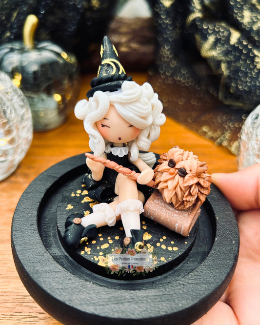 Anastasie - Poupée Magicienne - Sculpture d'Art Unique