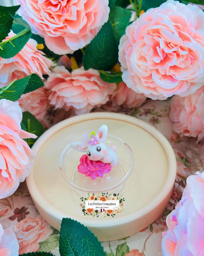 Églantine - Sculpture d'Art Unique - Sous Cloche