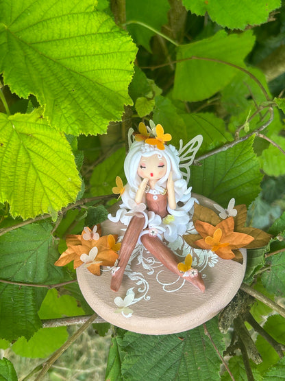 Ambre - Fée de l'Automne - Sculpture d'Art Unique