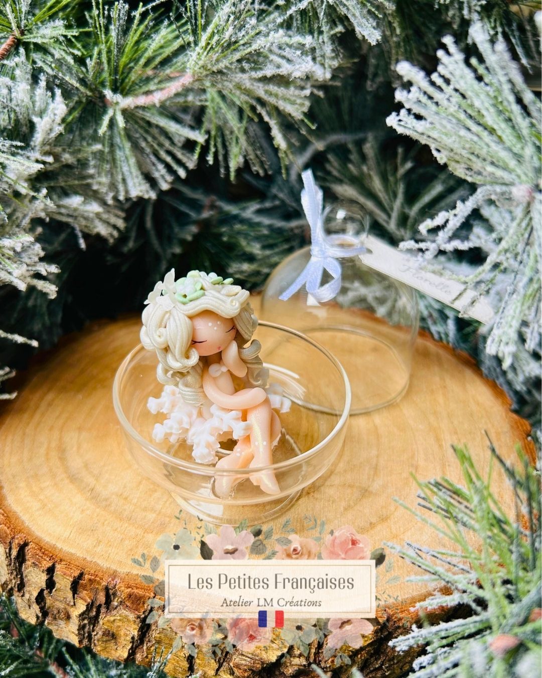 Florelle - Poupée Féérique - Sculpture d'Art Unique