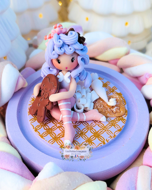 Élinorée - Lutine Pâtissière - Sculpture d'Art Unique