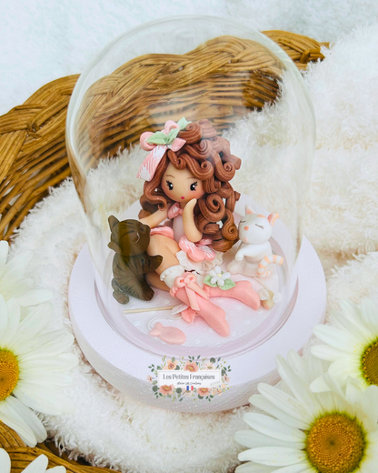 Éléanore - Poupée Chat - Sculpture d'Art Unique