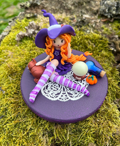 Cassandre - Sorcière de Divination - Sculpture d'Art Unique