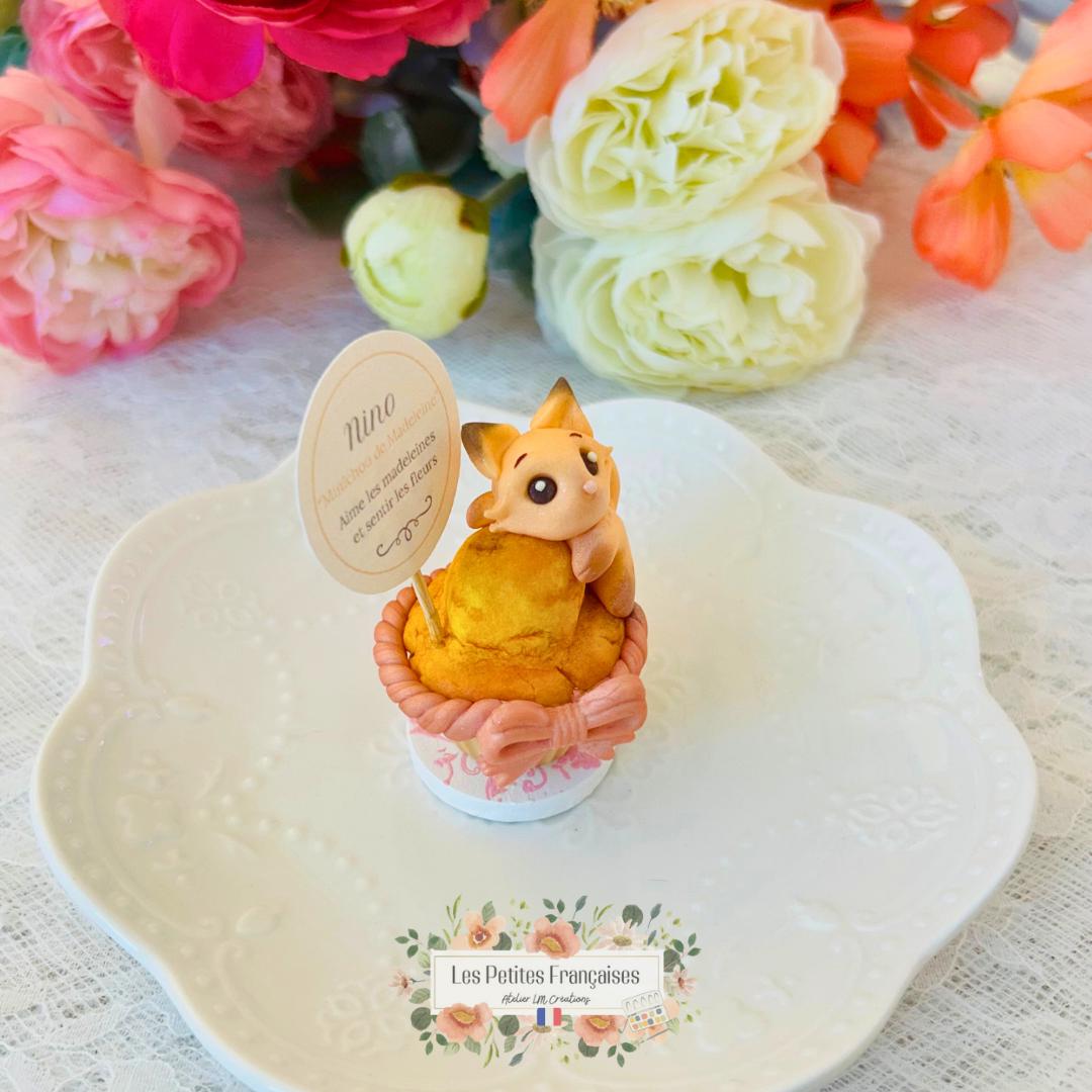 Nino - Petit Renard Roux - Sculpture d'Art Unique