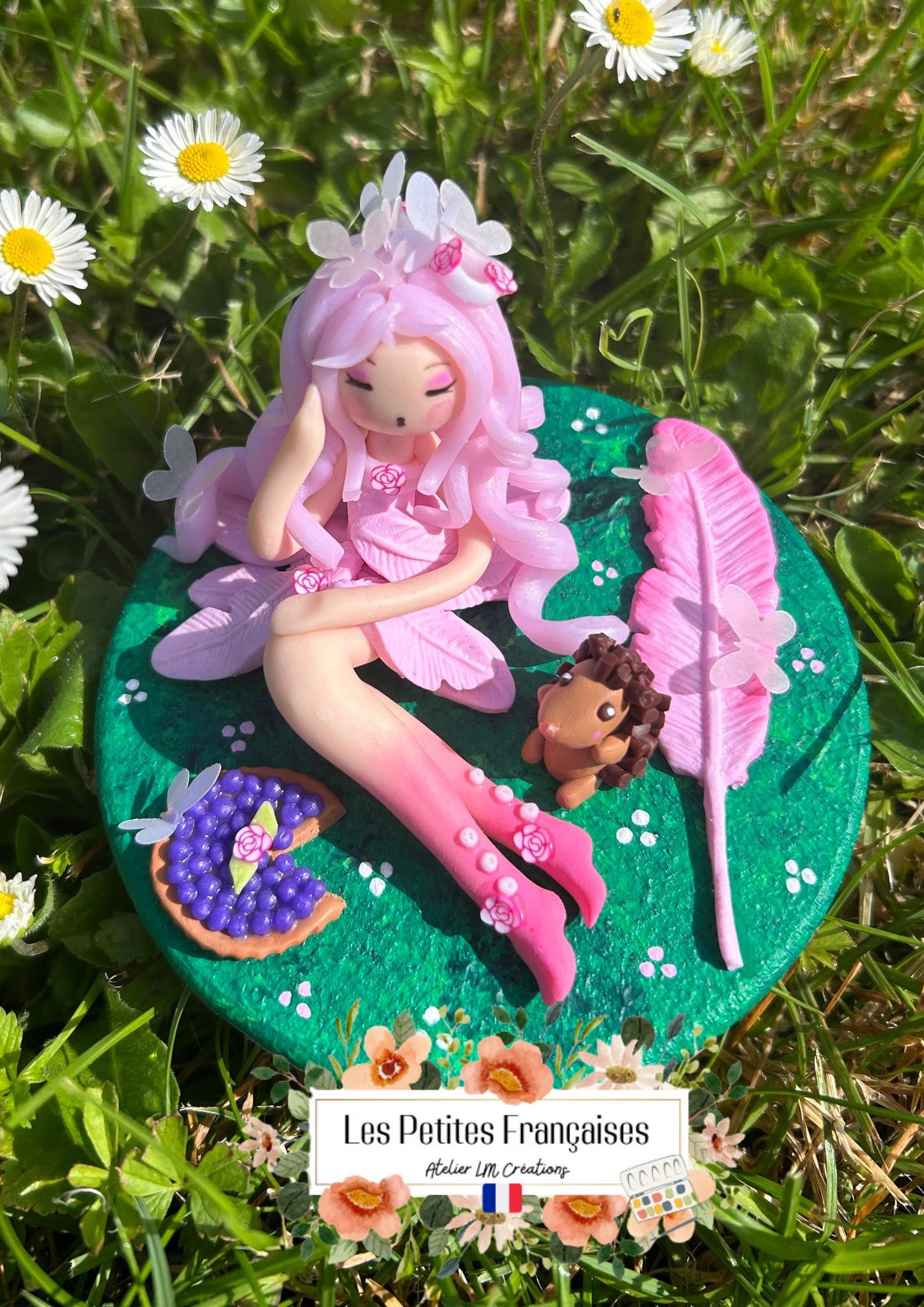 Le Jeu du Croquet- Alice au Pays des Merveilles - Sculpture d'Art Unique