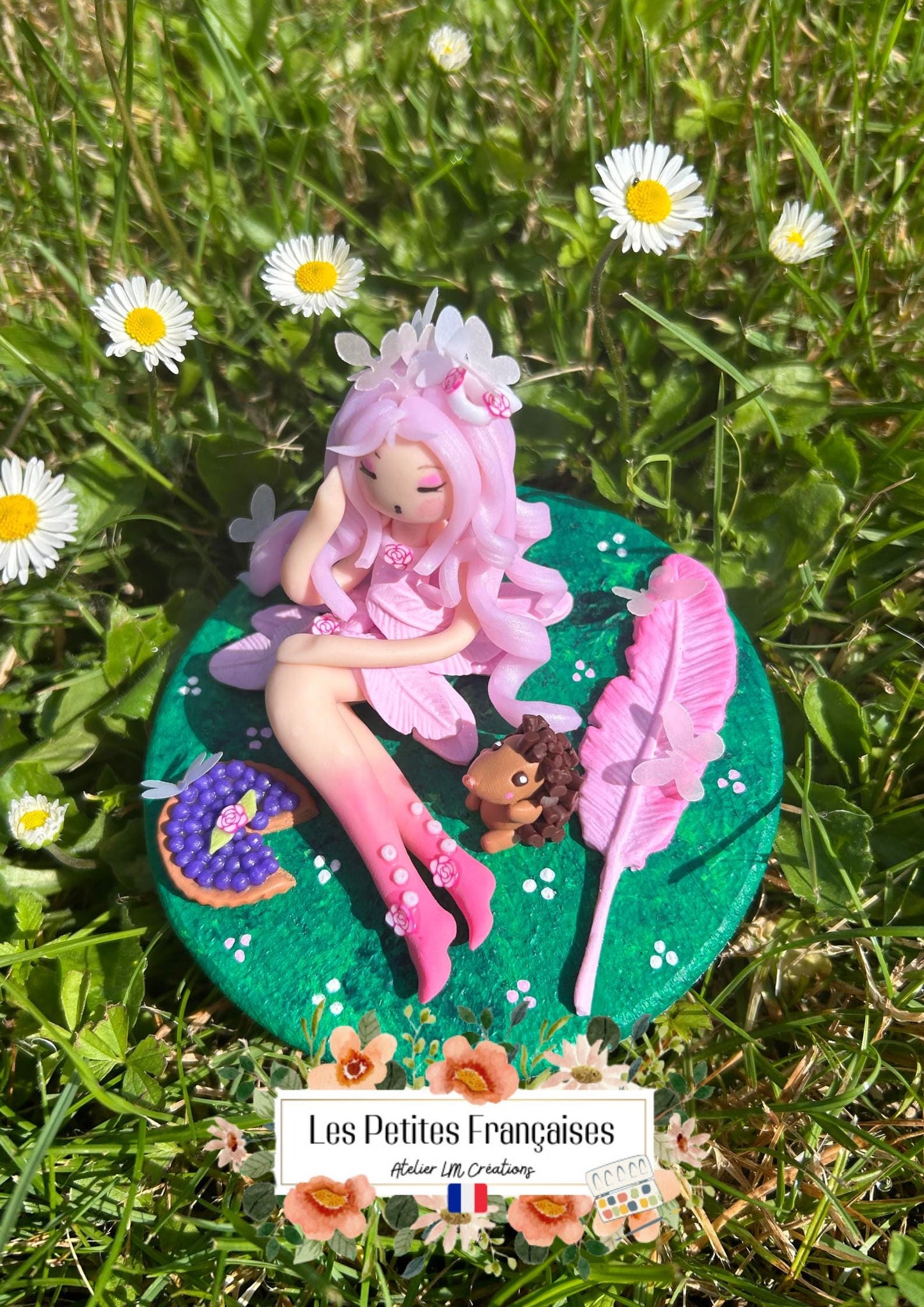 Le Jeu du Croquet- Alice au Pays des Merveilles - Sculpture d'Art Unique