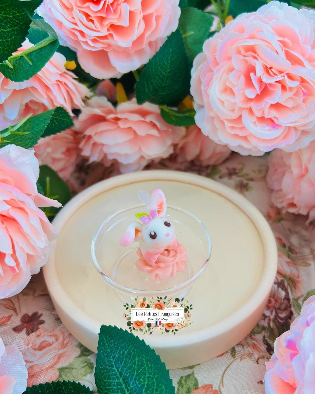 Colombe - Sculpture d'Art Unique - Sous Cloche