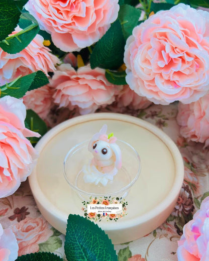 Lucette - Sculpture d'Art Unique - Sous Cloche