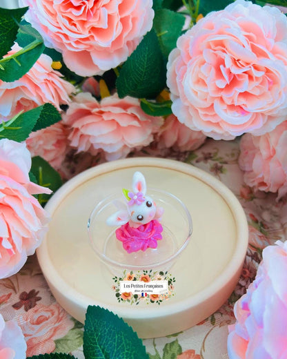 Églantine - Sculpture d'Art Unique - Sous Cloche