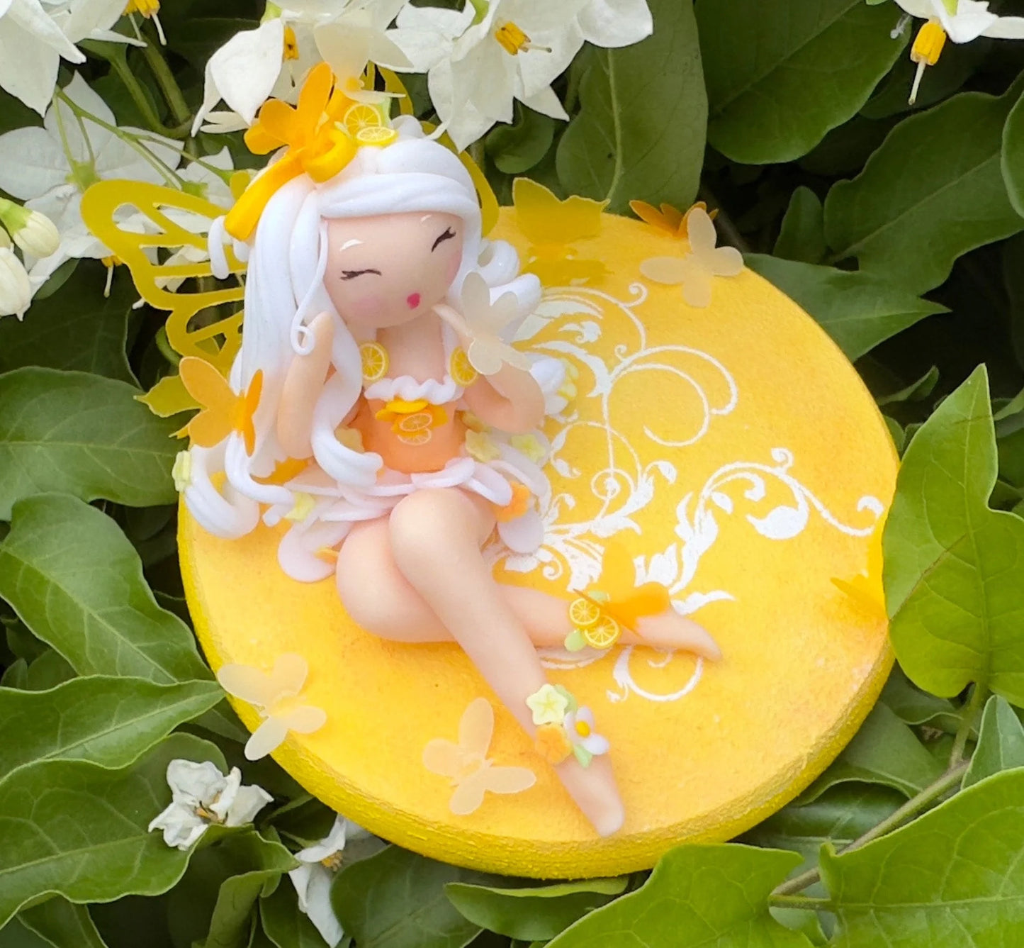 Diane - Fée de l'Été  - Sculpture d'Art Unique