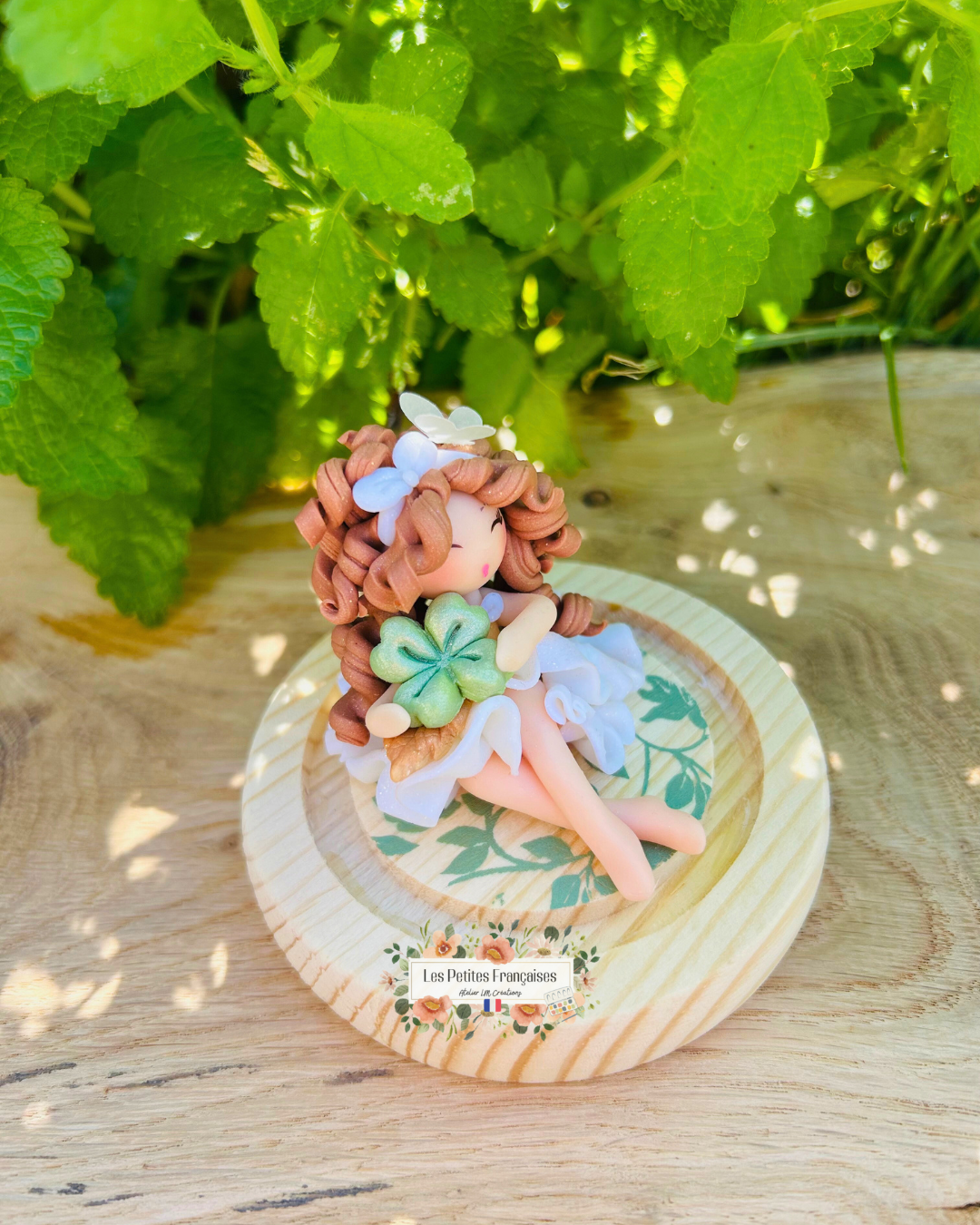 Camille - Trèfle Porte-Bonheur - Sculpture d'Art Unique