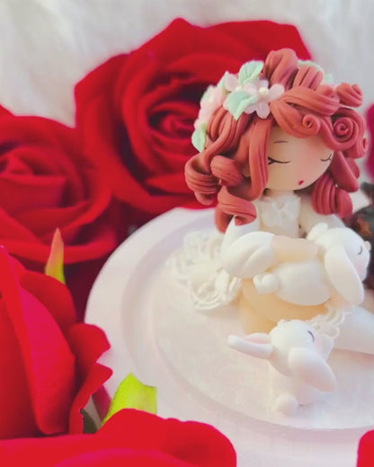 Tiphanie - Poupée Bohème - Sculpture d'Art Unique